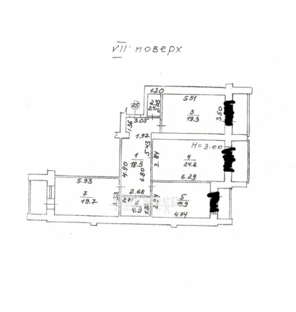 Продажа 3-комнатной квартиры 115 м², Солнечная ул.