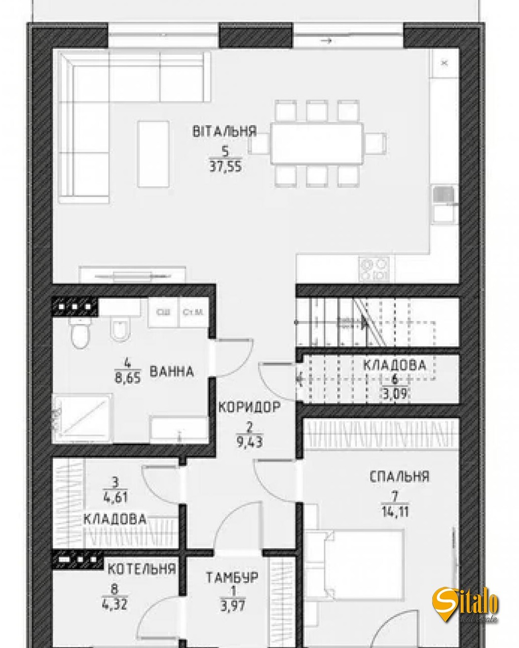 Продажа дома 270 м², Сергея Колоса ул.