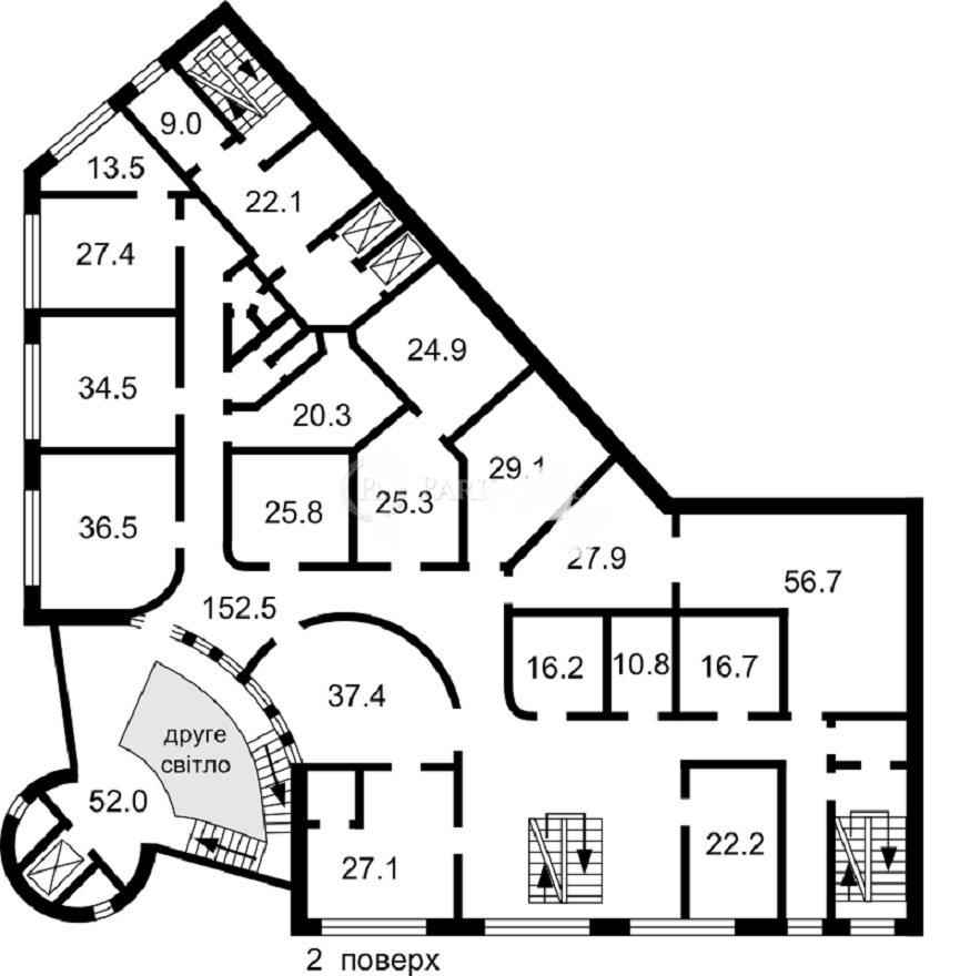 Аренда офиса 530 м², Тараса Шевченко бул., 37/122