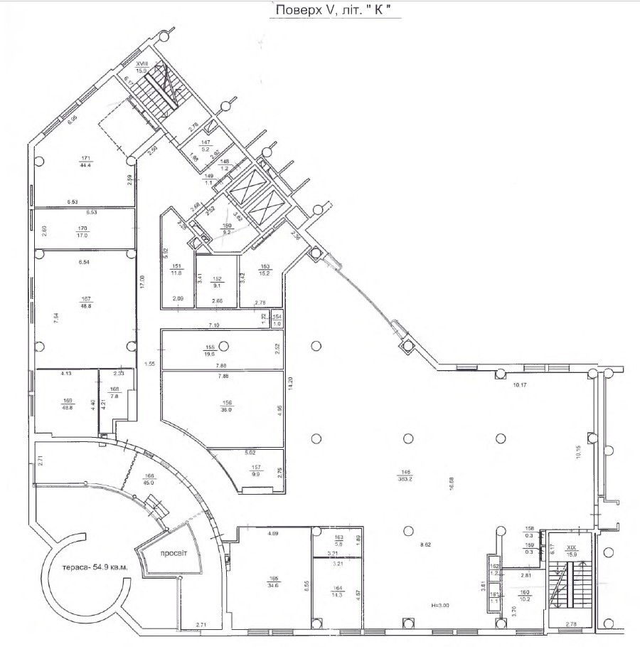 Аренда офиса 811 м², Тараса Шевченко бул., 37/122