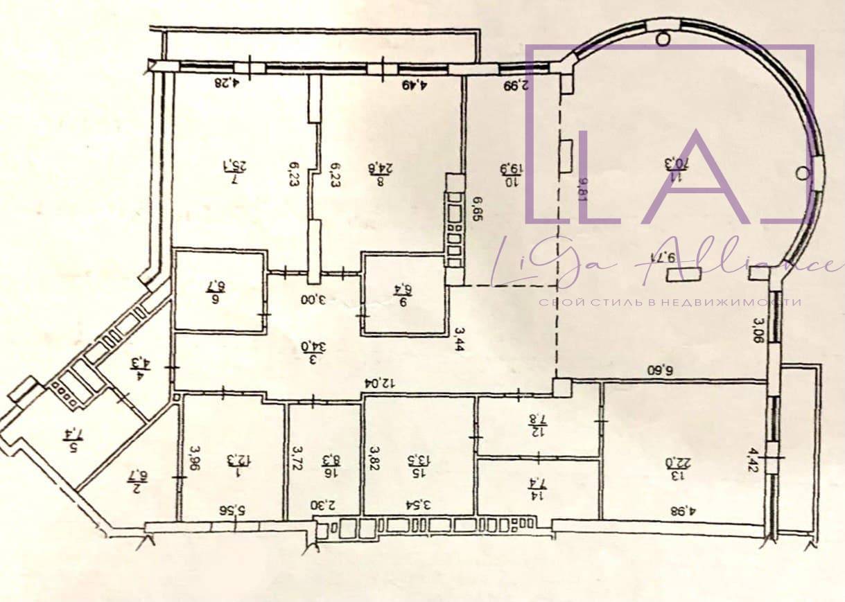 Продаж 4-кімнатної квартири 292 м², Івана Мазепи вул., 11б