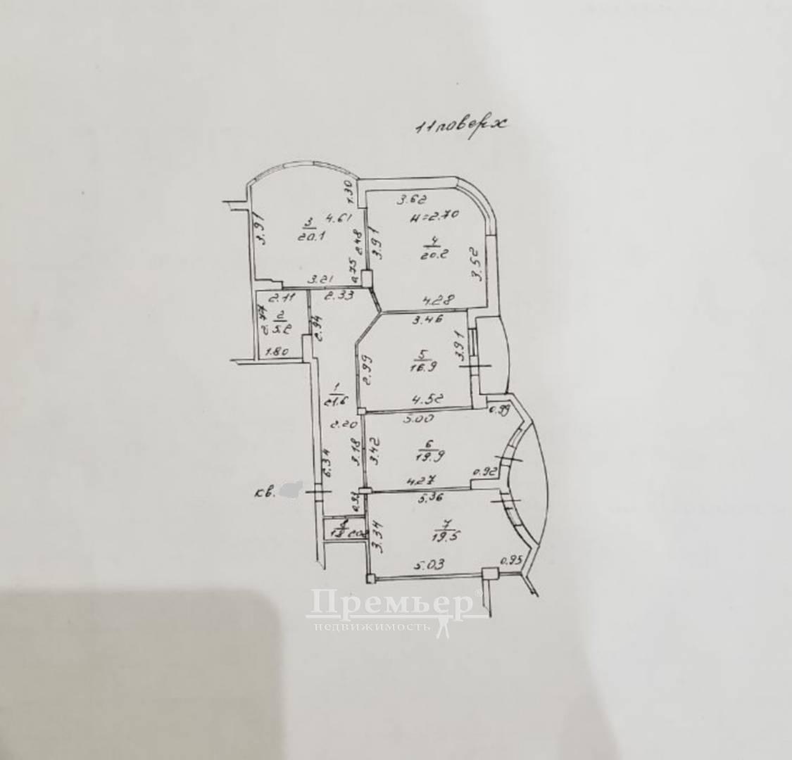 Продажа 4-комнатной квартиры 130 м², Маршала Говорова ул.