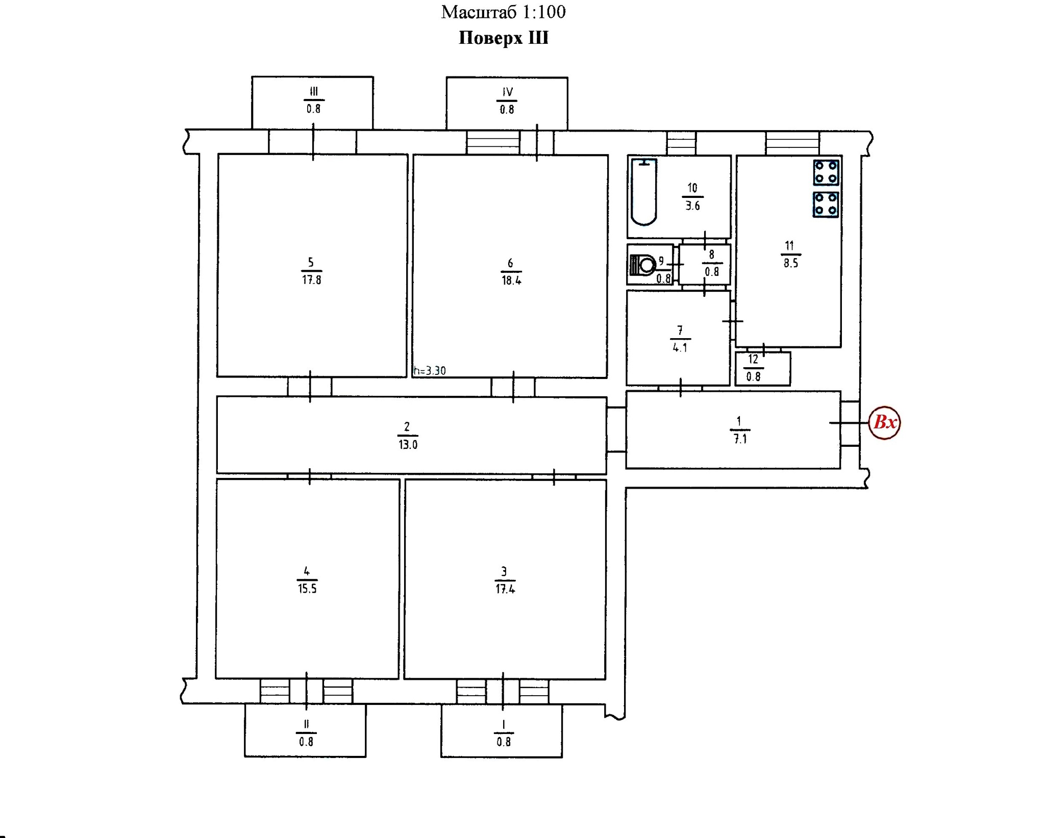 Продажа 4-комнатной квартиры 111 м², Кирилловская ул., 109В/1