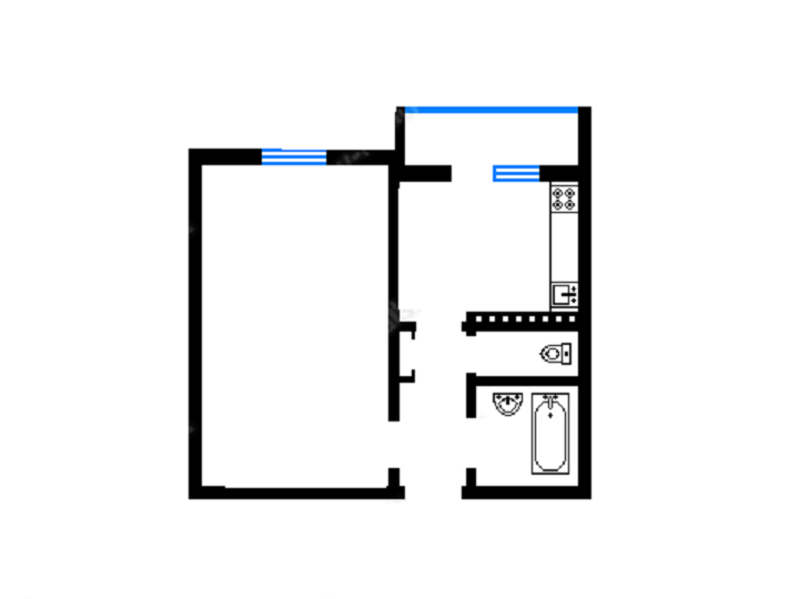 Продаж 1-кімнатної квартири 36 м², Володимира Маяковського просп., 32А