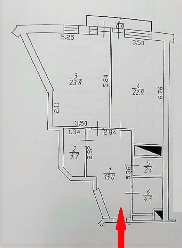 Продаж 1-кімнатної квартири 72 м², Лабораторний пров., 7