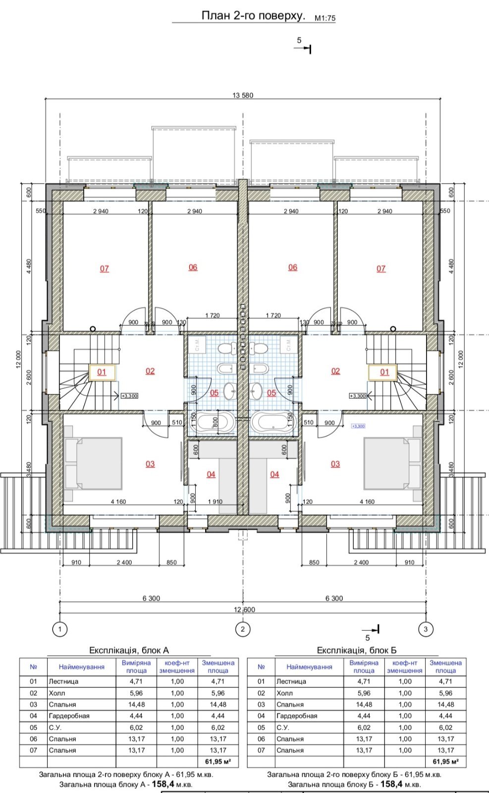 Продаж дуплексу 169 м²