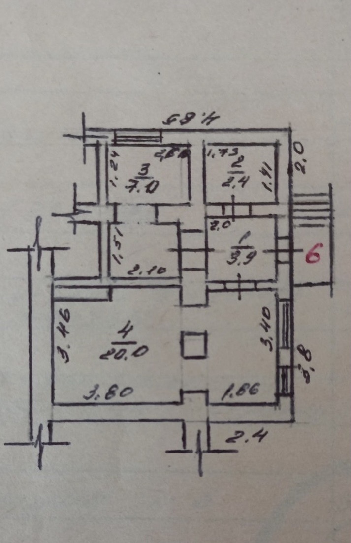 Продаж 2-кімнатної квартири 35 м², Гоголя вул., 67/24
