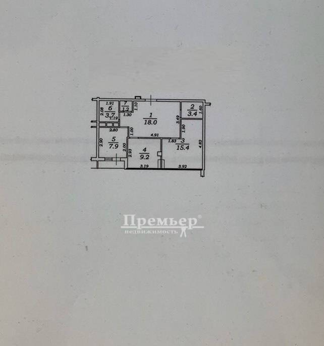 Продаж 2-кімнатної квартири 60 м², Перлинна вул.