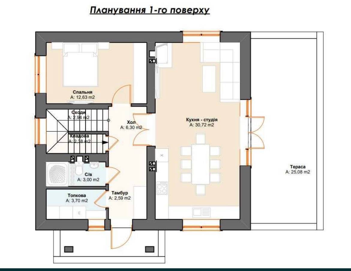 Продаж будинку 130 м², Гайдамацька вул.