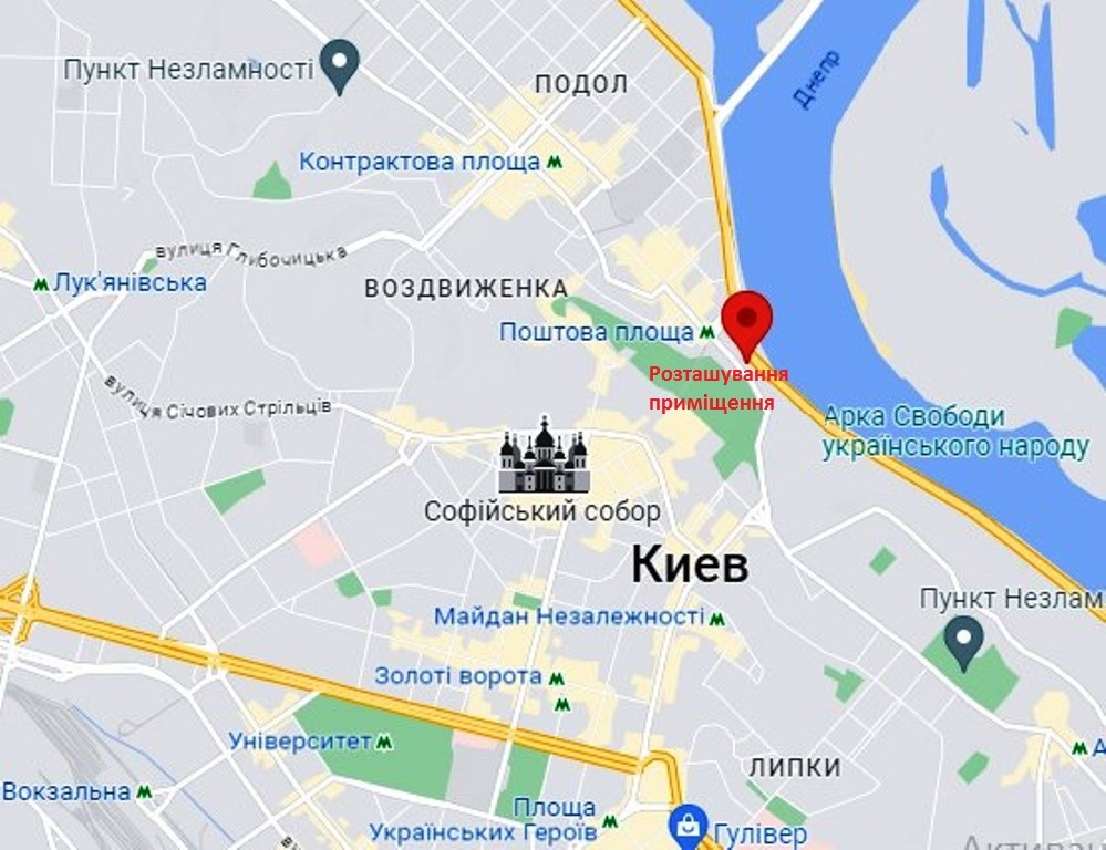 Оренда приміщення вільного призначення 67 м², Почайнинська вул., 25/49
