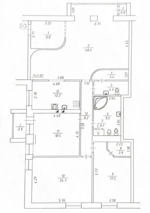 Продаж 4-кімнатної квартири 162 м², Героїв Крут вул.