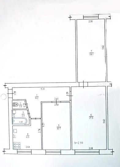 Продаж 3-кімнатної квартири 60 м², Баленка вул.