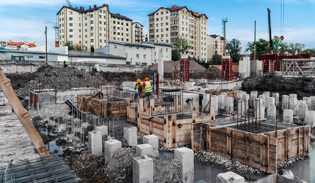 Хід будівництва ЖК SkyGarden, вер, 2023 рік