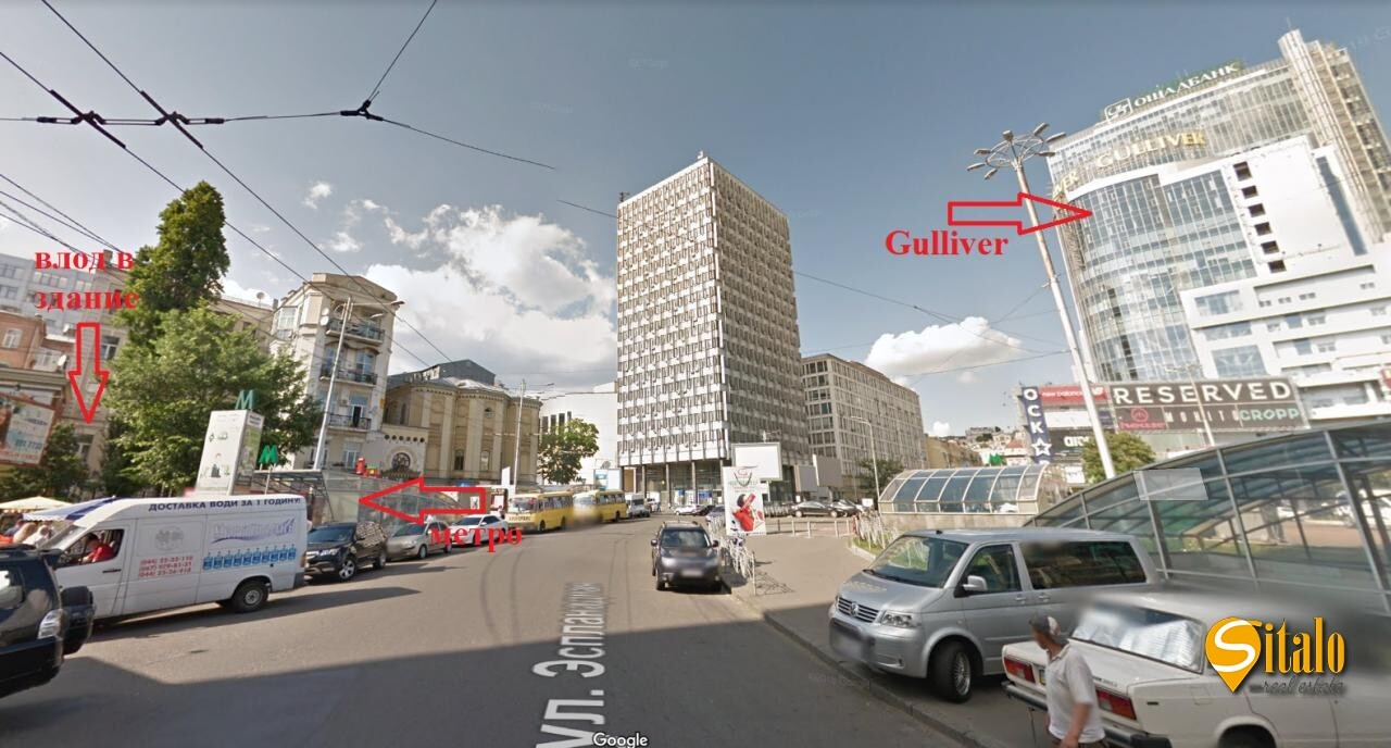 Оренда приміщення вільного призначення 122 м², Шота Руставелі вул., 15Б