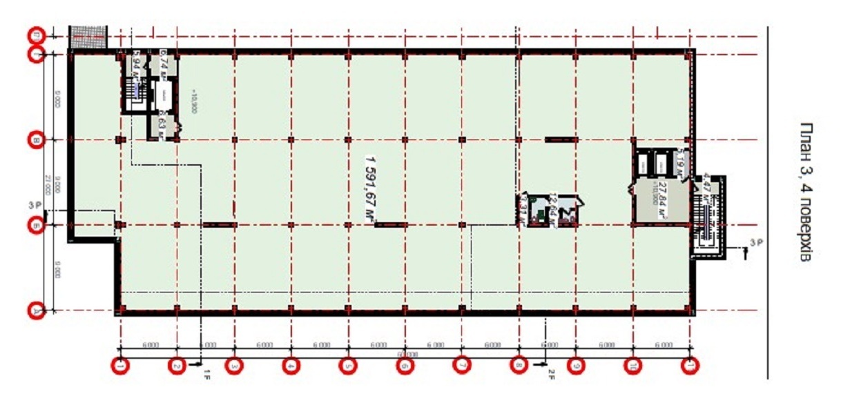 Аренда офиса 1580 м², Глубочицкая ул., 44