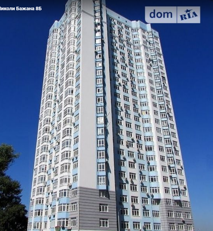 Оренда 1-кімнатної квартири 49 м², Дніпровська наб., 26