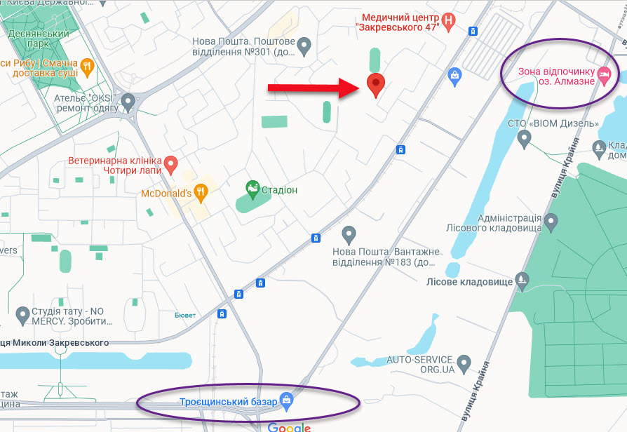 Аренда 1-комнатной квартиры 34 м², Николая Закревского ул., 39А