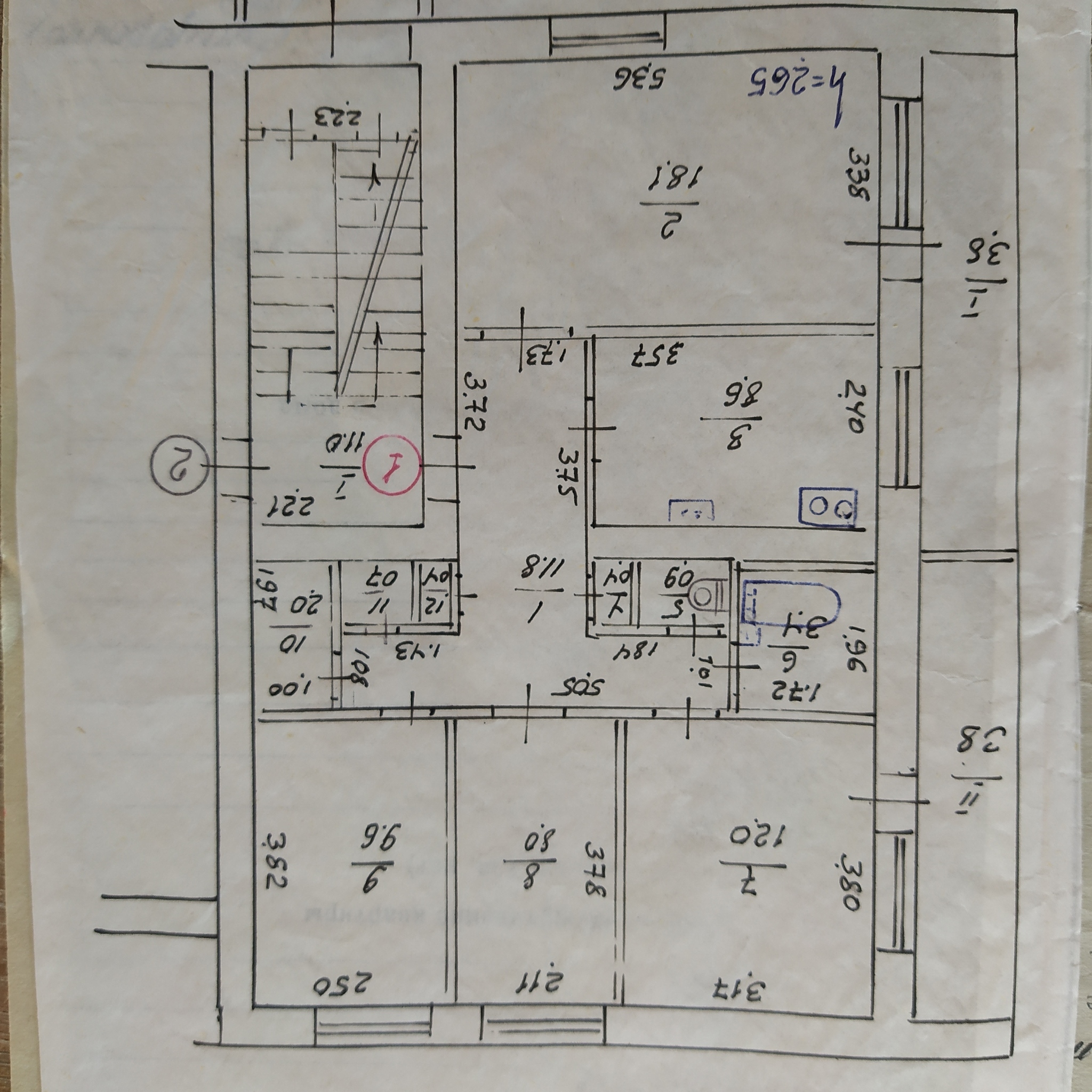 Продаж 4-кімнатної квартири 85 м²