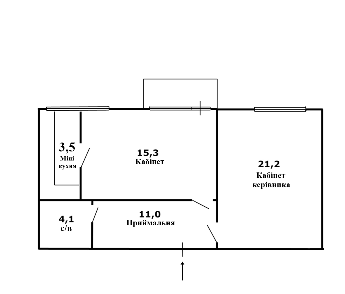 Оренда офісу 58 м², Шовковична вул., 13/2