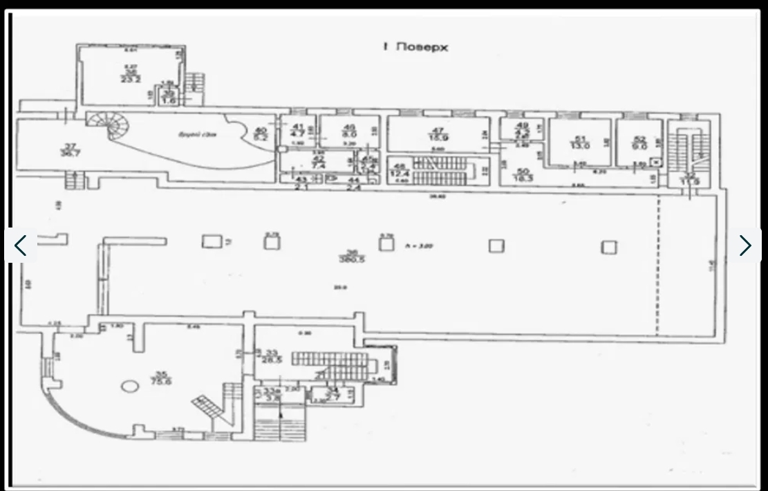 Аренда помещения свободного назначения 1700 м², Академика Глушко просп.
