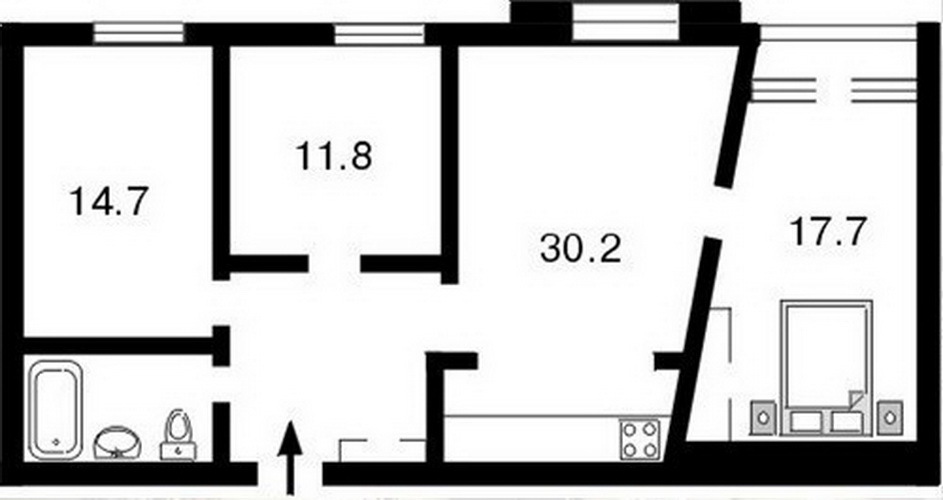 Оренда 4-кімнатної квартири 91 м², Володимирська вул., 40/2