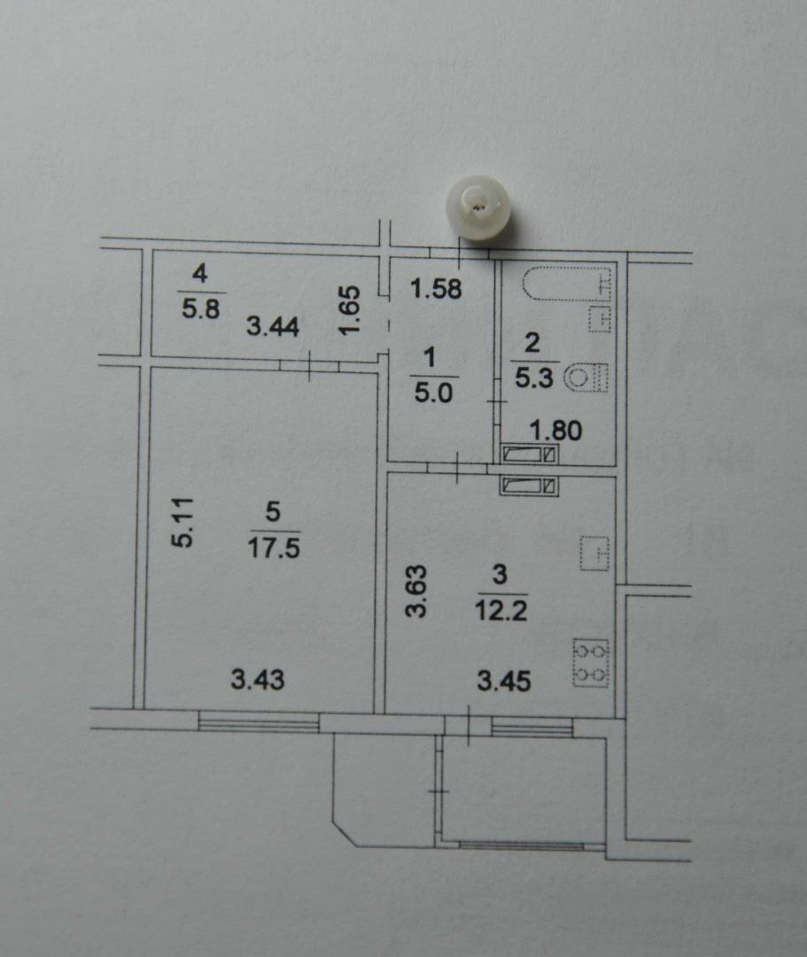 Продаж 1-кімнатної квартири 49.9 м², Миколи Лаврухіна вул., 16