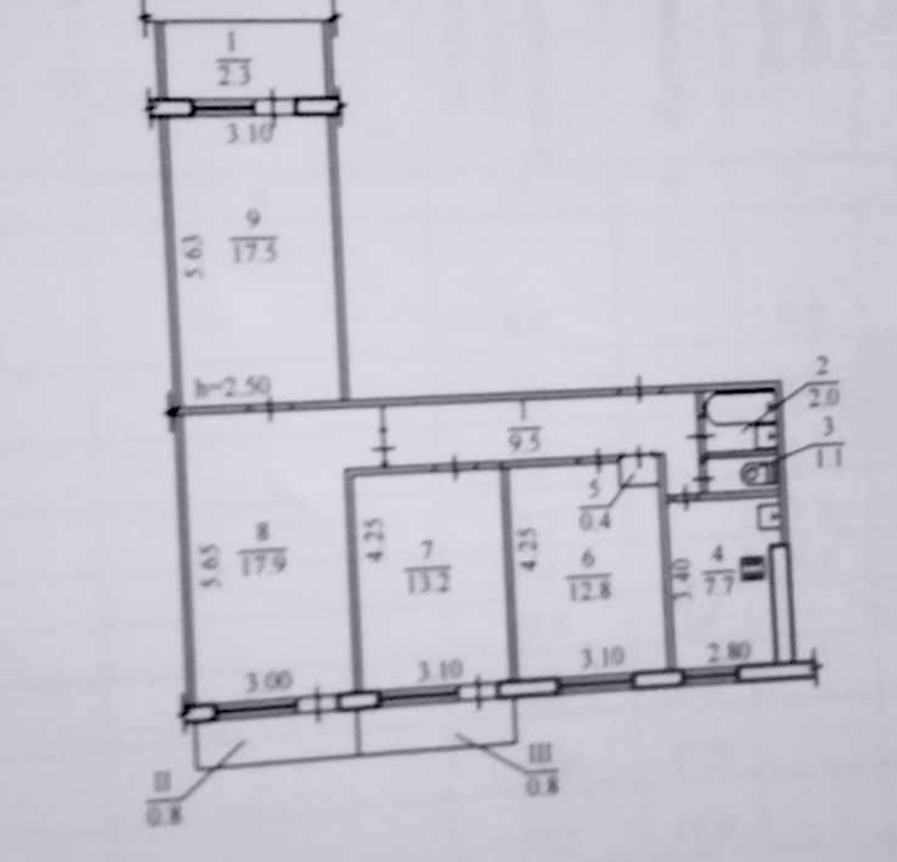 Продажа 4-комнатной квартиры 86 м², Донецкое шоссе, 106