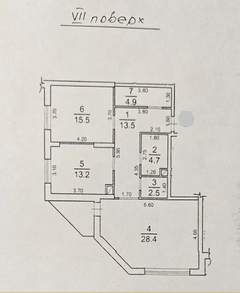 Продажа 2-комнатной квартиры 84 м², Французский бул., 26/1