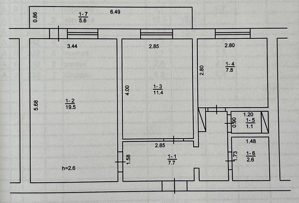 Продажа 2-комнатной квартиры 57 м², Владимира Маяковского просп., 81