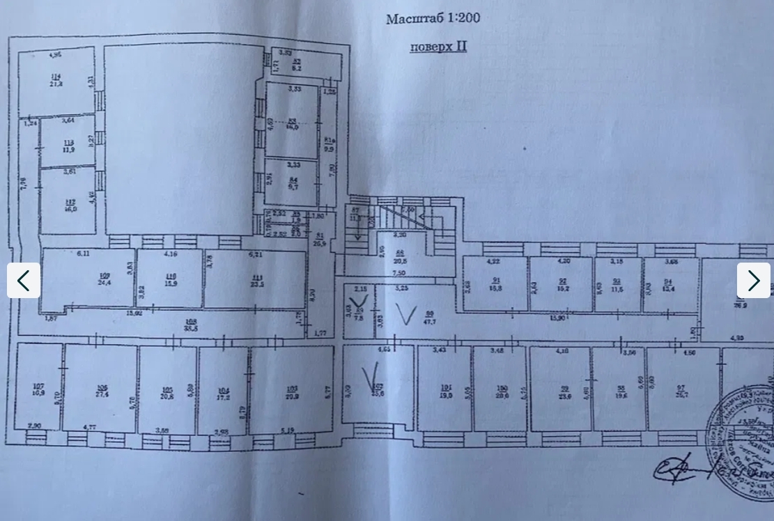 Оренда офісу 25 м², В'ячеслава Чорновола вул.