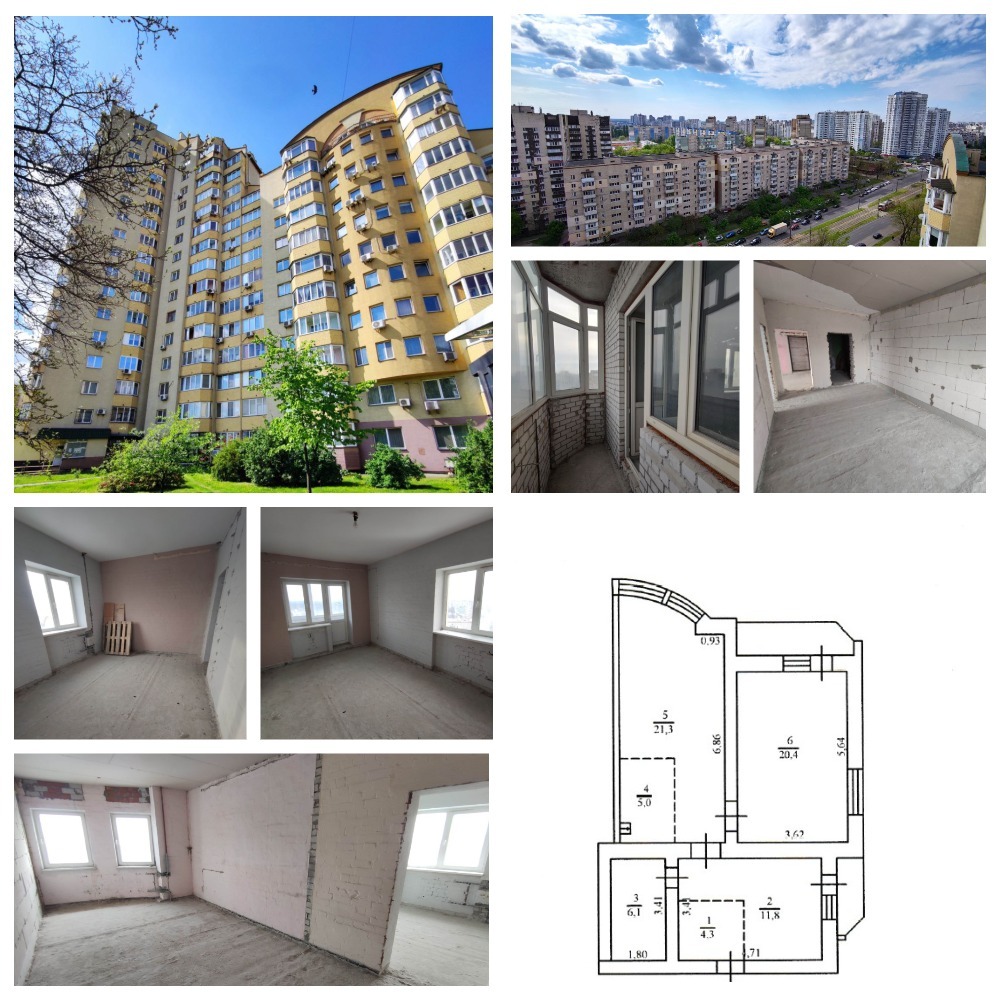 Продаж 2-кімнатної квартири 75 м², Тростянецька вул., 49