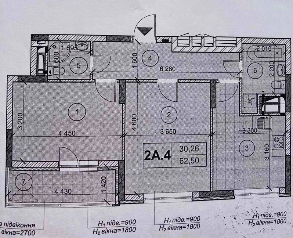 Продаж 2-кімнатної квартири 63 м², Академіка Заболотного вул., 15Б