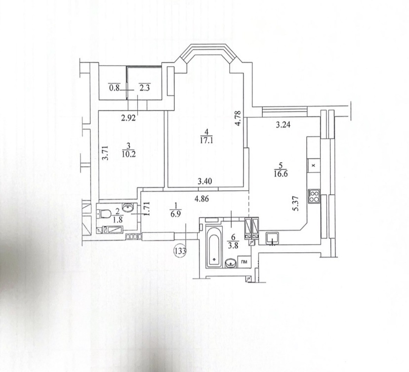 Продаж 2-кімнатної квартири 59.5 м², Леоніда Бірюкова бул., 2