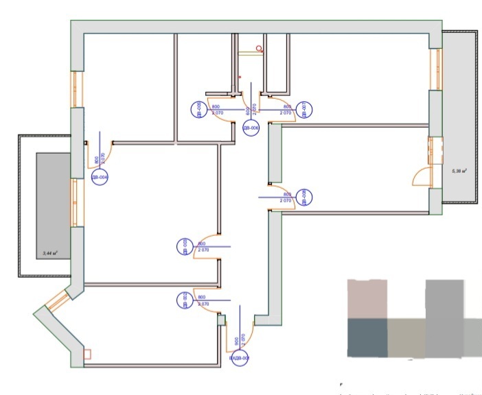 Продажа 4-комнатной квартиры 82 м², Ивана и Юрия Лип ул., 24