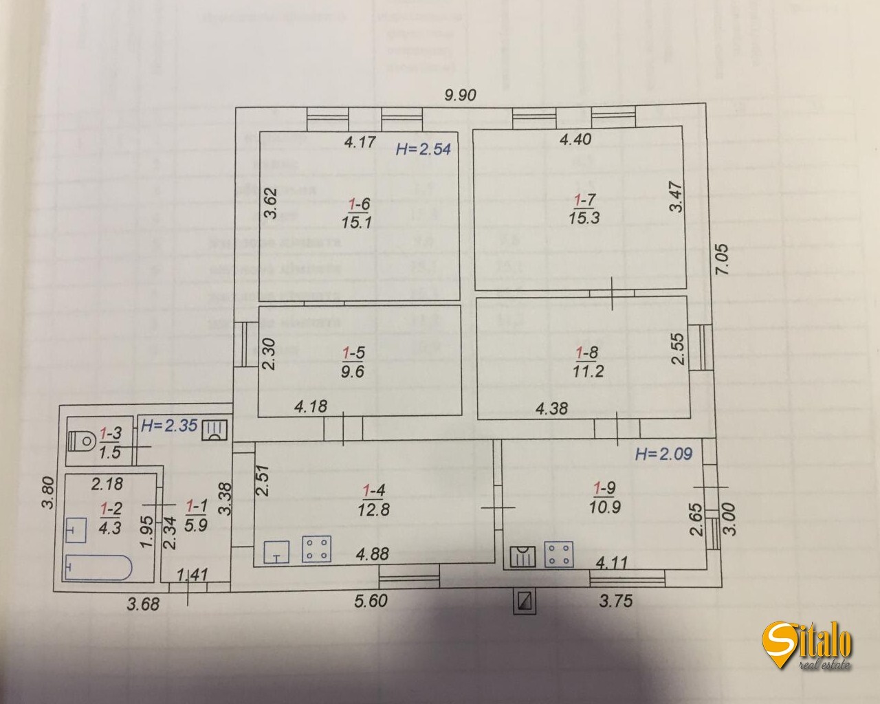 Продаж будинку 87 м²