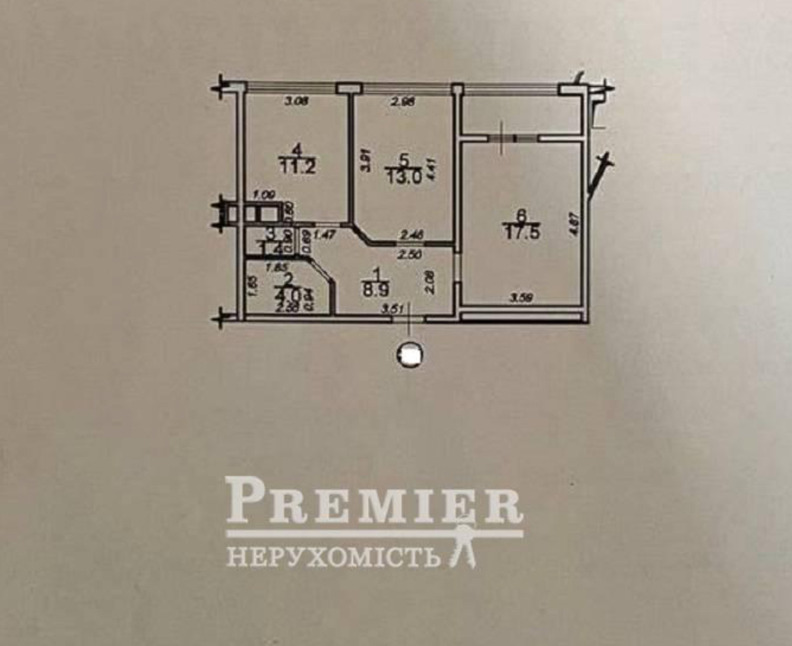 Продаж 2-кімнатної квартири 61 м², Басейна вул.