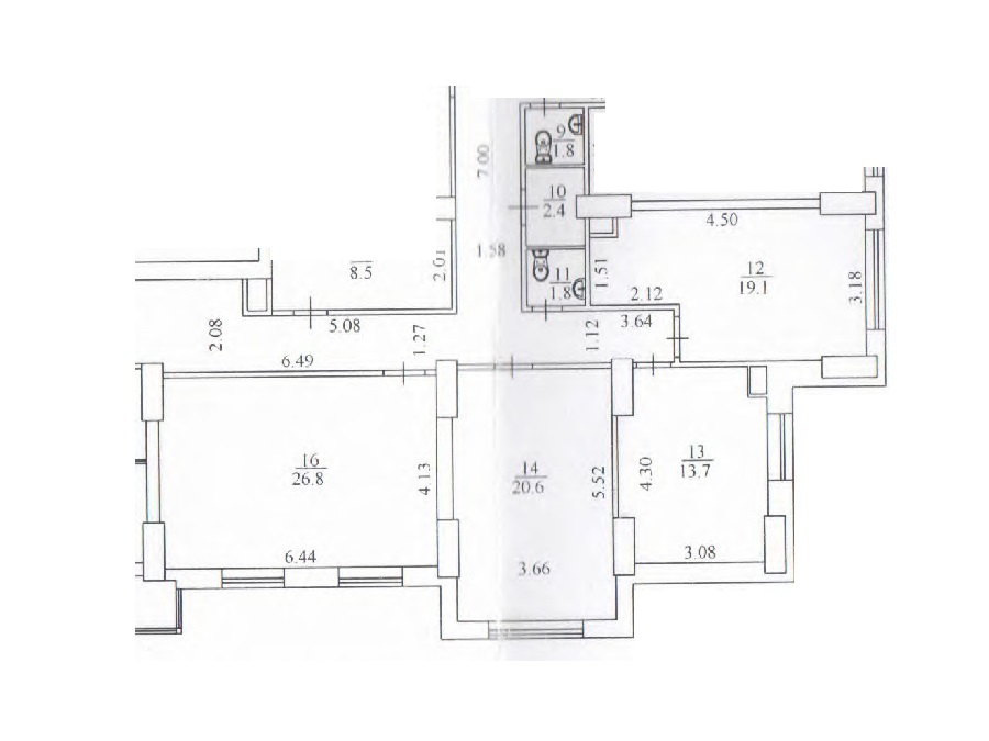 Аренда офиса 80 м², Березняковская ул., 1