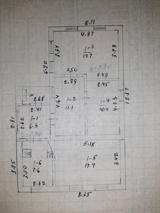 Продаж будинку 88 м²
