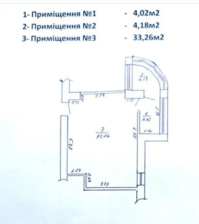 Оренда приміщення вільного призначення 42 м², Люстдорфская дор.