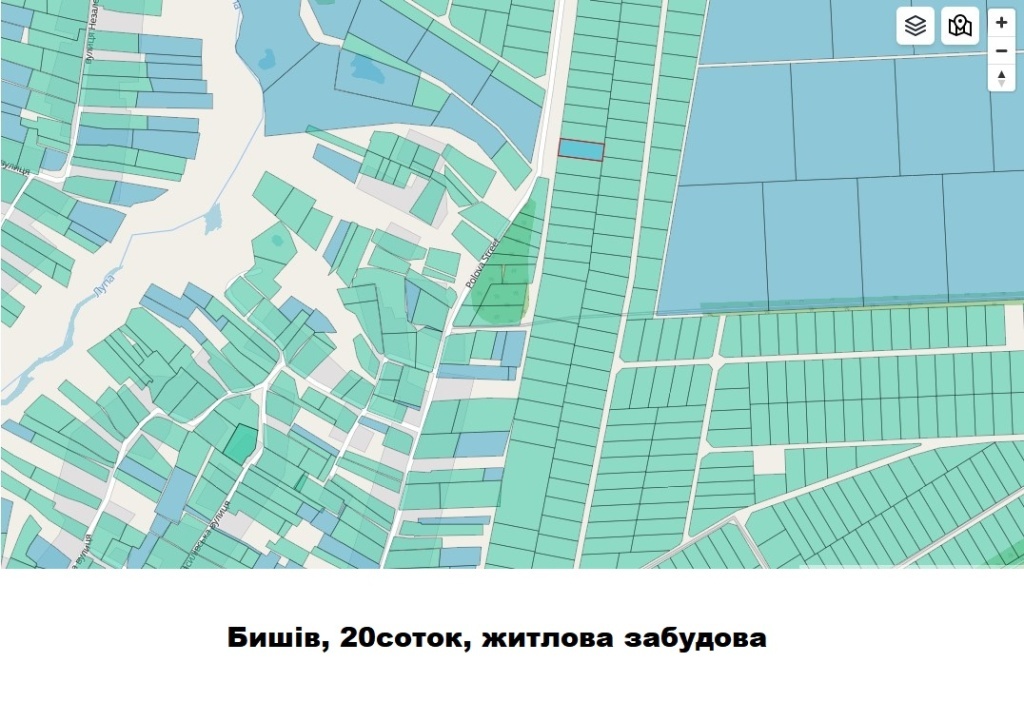 Продаж ділянки під індивідуальне житлове будівництво 20 соток, Польова
