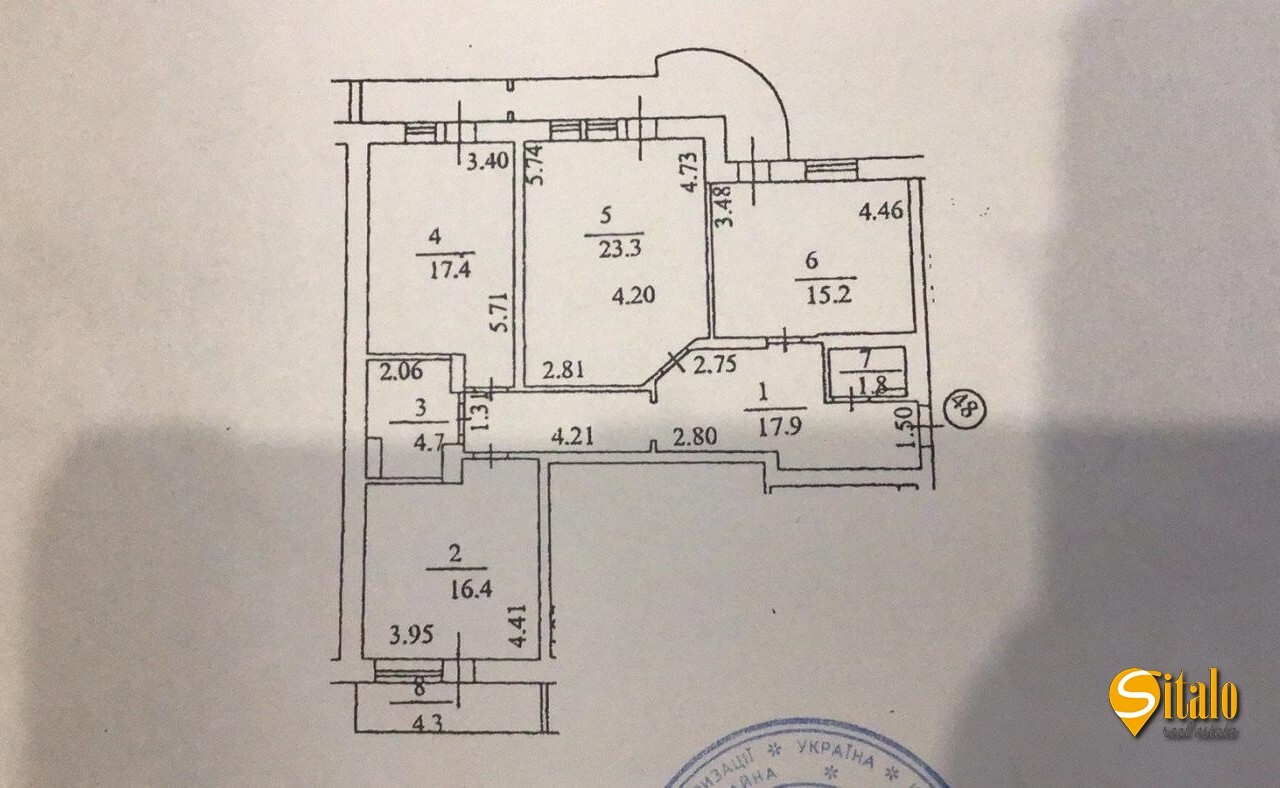 Продаж 3-кімнатної квартири 110 м², Миколи Бажана просп., 14