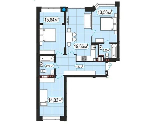 Продажа 3-комнатной квартиры 83 м², Пушкинская ул., 64/68