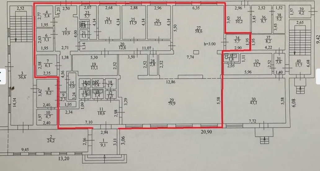 Оренда приміщення вільного призначення 283 м², Новомиколаївська дор.
