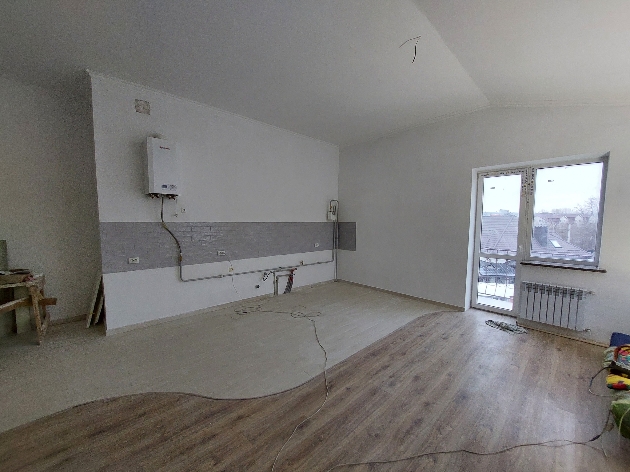 Продаж квартири з вільним плануванням 60 м²