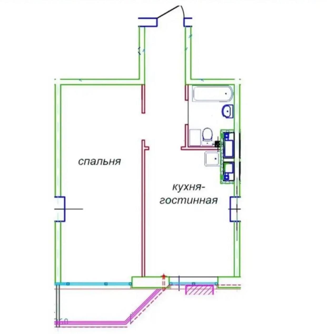 Продаж 2-кімнатної квартири 50 м², Європейський бул.