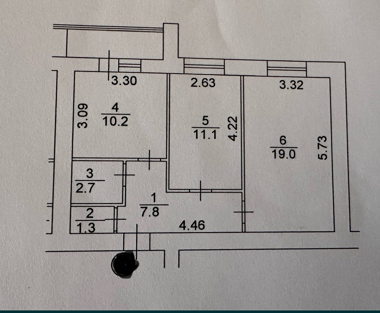 Продаж 2-кімнатної квартири 56 м², Головатого вул.