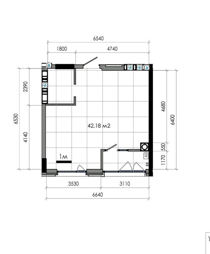 Продажа 2-комнатной квартиры 42 м², Костомаровская ул.