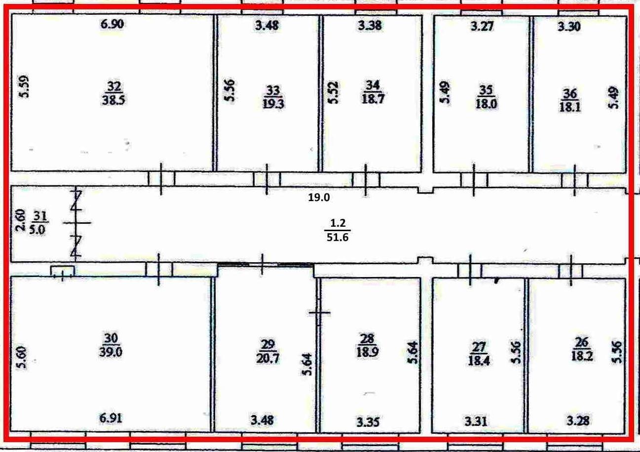 Аренда офиса 280 м², Крещатик ул., 7/11