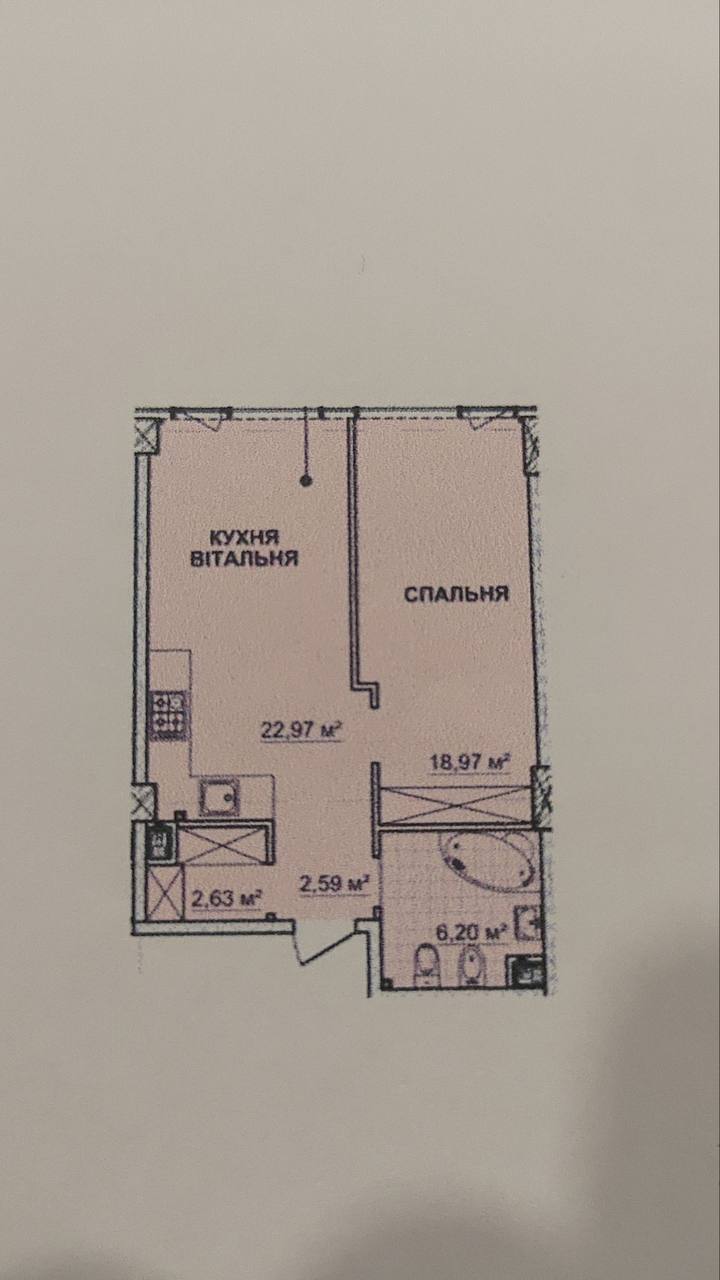 Продаж 2-кімнатної квартири 55 м², Володимира Вернадського вул.