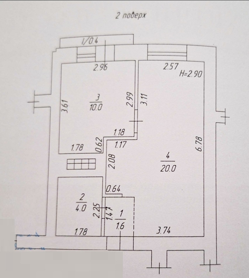 Продажа 1-комнатной квартиры 36 м², Академика Сахарова ул.